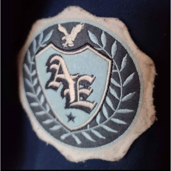 American Eagle Varsity Navy Jacket XS - Picture 4 of 6